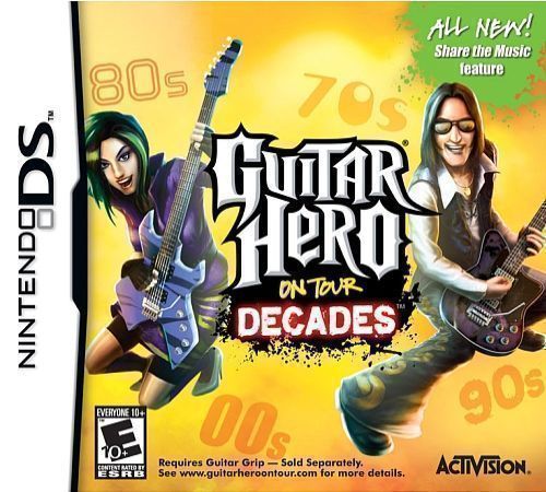 Rom juego Guitar Hero - On Tour - Decades